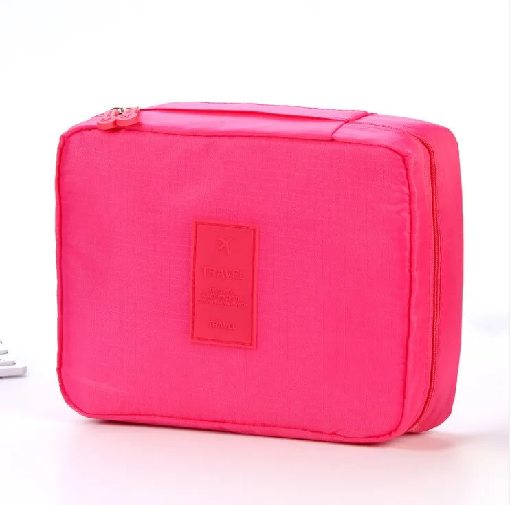 Factory Wholesale Cheap High Quality Accept customized logo women makeup bag color cosmetic With zipper