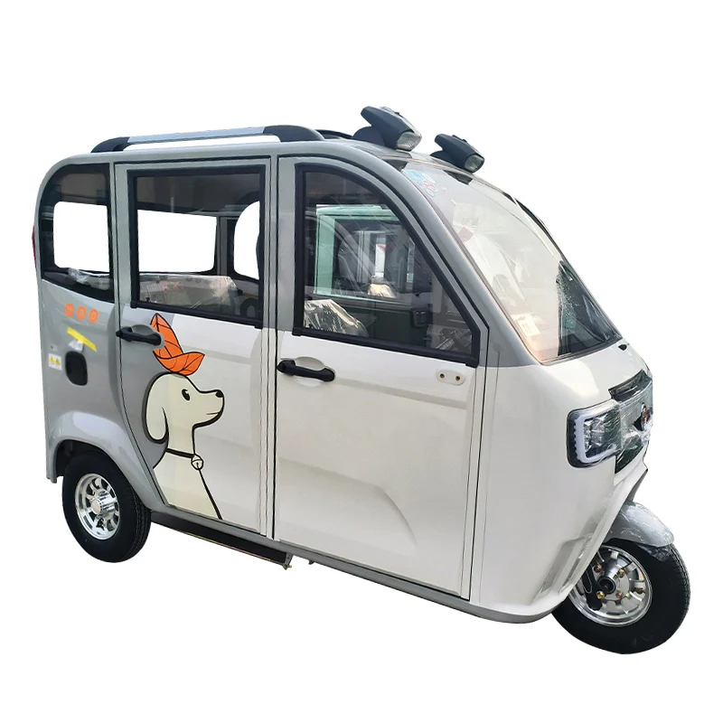 High Quality Electric Tricycles 3 wheel Vehicle  electric adults car  closed electric tricycle cabin scooter for adult