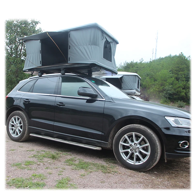 Water Proof Car Hard Shell Roof Top Tent For Family Outing