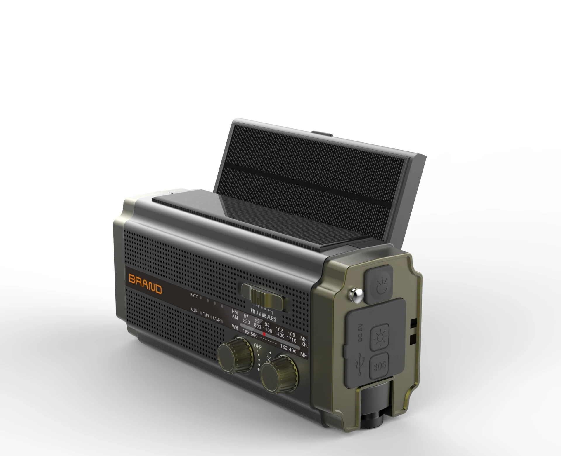 XSY-320 New Portable Solar Emergency Radio Four Kinds of Charging Methods Are Hot On Amazon