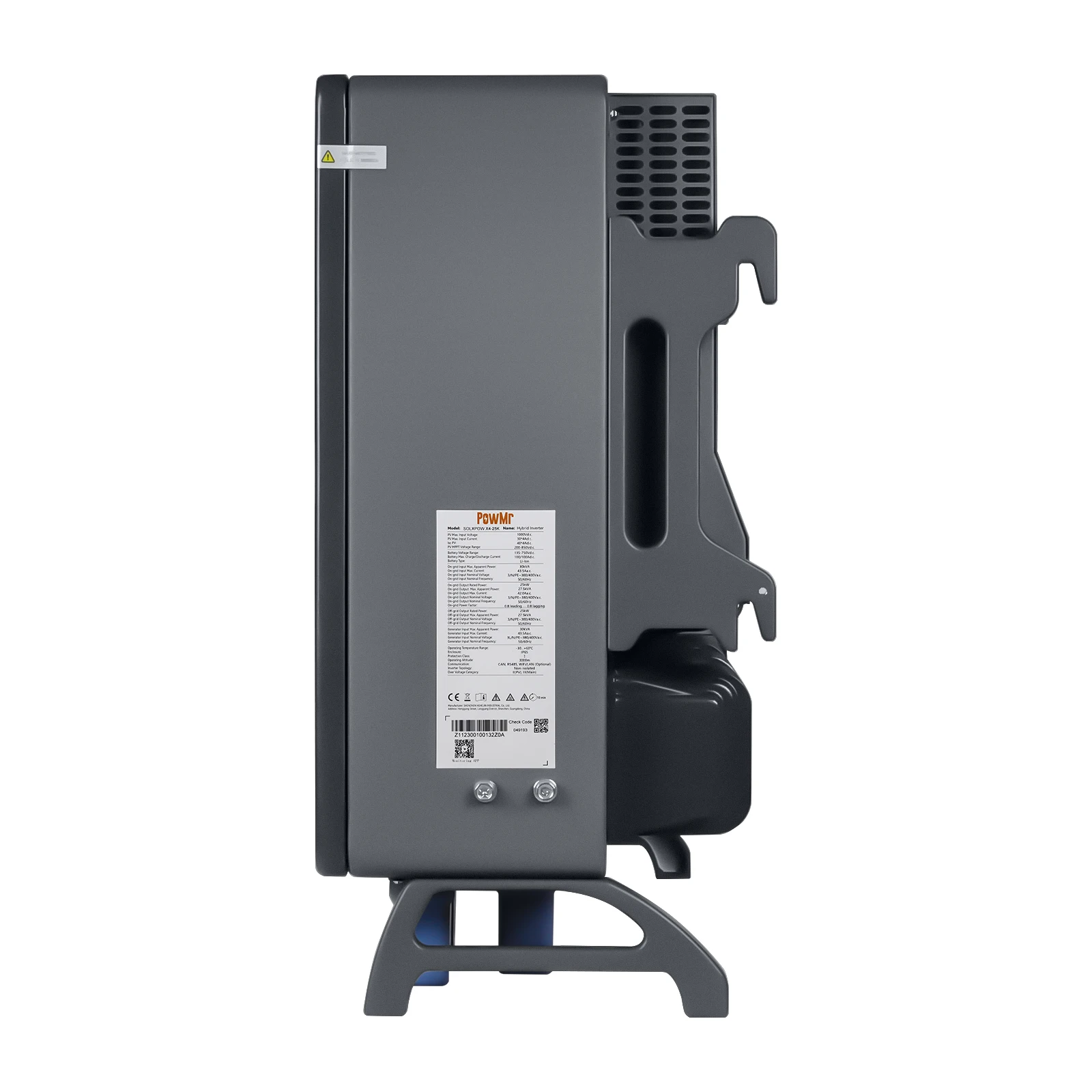 PowMr 25/30/36/40/50KW 750V HV New Energy Storage Solar Inverter 3 Phase MPPT Efficient Hybrid Solar Inverter