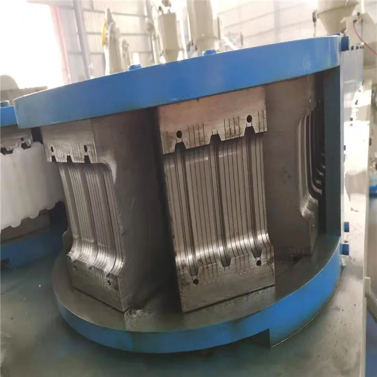 High Speed Cheap Plastic Flat Corrugated Duct Pipe Extrusion Making Machine