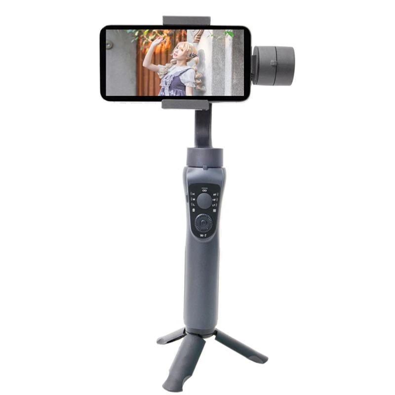 Factory phone gimble 3 Axis Handheld Smartphone &action camera Gimbal Stabilizer face tracking for Outdoor Sports