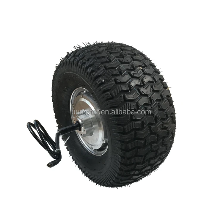 48v 800w 100Nm 13x6.5-6 single shaft High torque Wheelbarrow geared Hub Motor