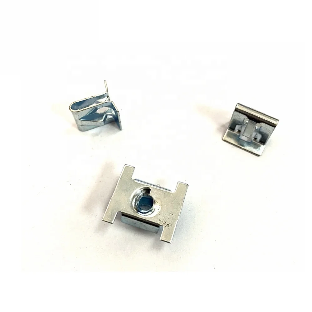 Square lock cage nut galvanized Stainless steel M6 Cage Nut With Washer Screw