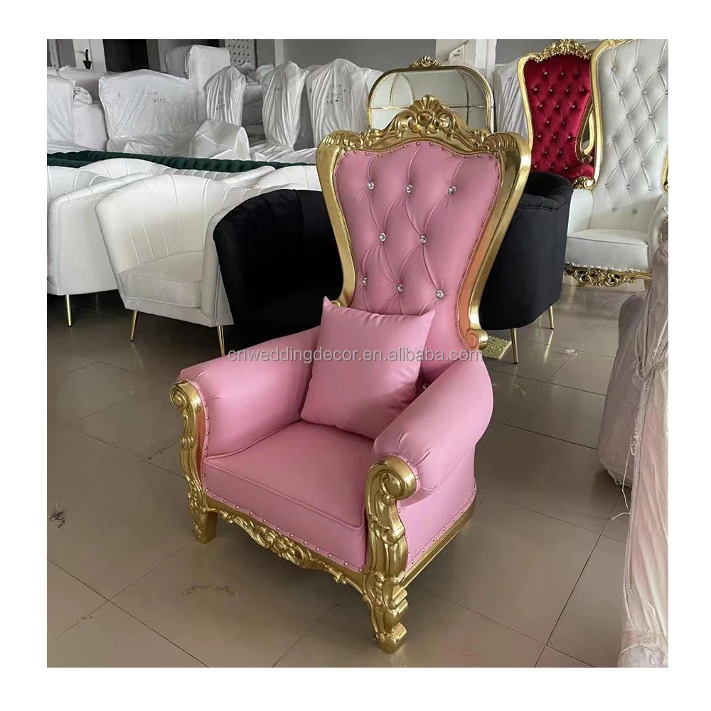 Pink Baby Sofa Wedding Throne Chair Sofa Wedding Furniture Baby Shower Decoration Children Sofa