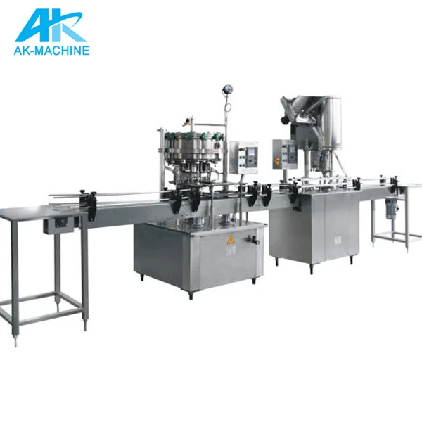Small 2000bph Capacity Beverage Packaging Production Line PET Filling and Capping Machine