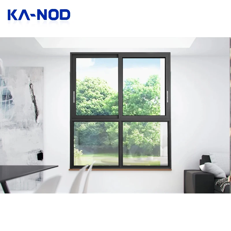 Best Selling Residential Soundproof Aluminum Sliding Glass Windows