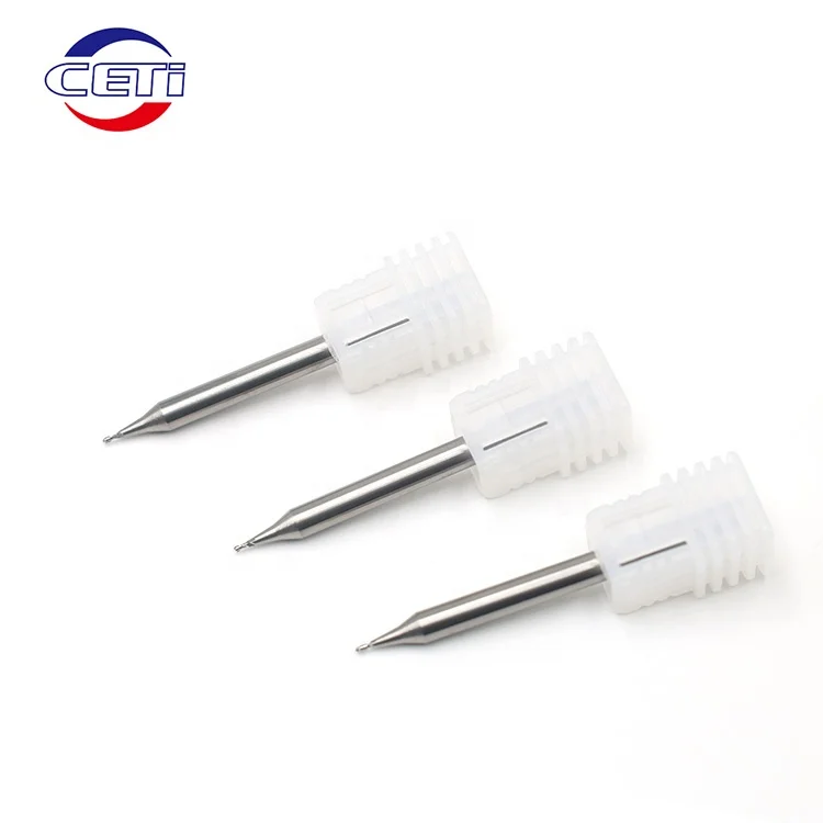 Wholesale Carbide End Mills Narrow Path Micro Ball Nose End Mills for CNC Machining