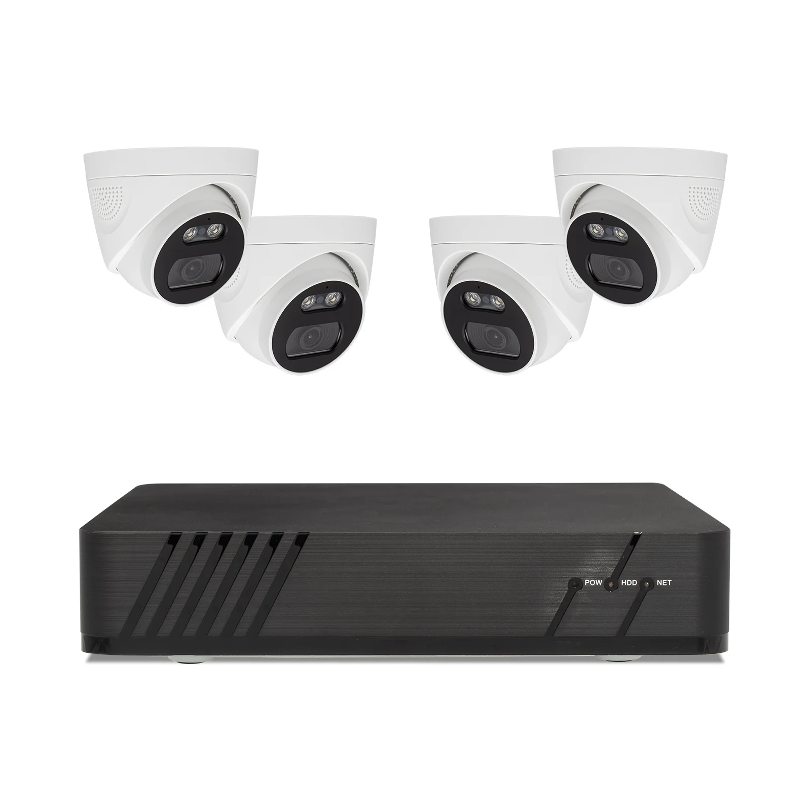 Домашний башни PoE камера безопасности CCTV системы Крытый Черный цвет Tuya 1080 8Ch видеорегистраторы usb флеш-накопители 8-канальный видеорегистратор с поддержкой PoE ip CCTV камера системы