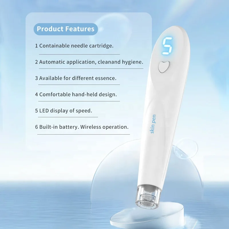 
2021 new function 5 speeds Skin Pen G1 Personal Care Equipment Serum microneedling derma pen 