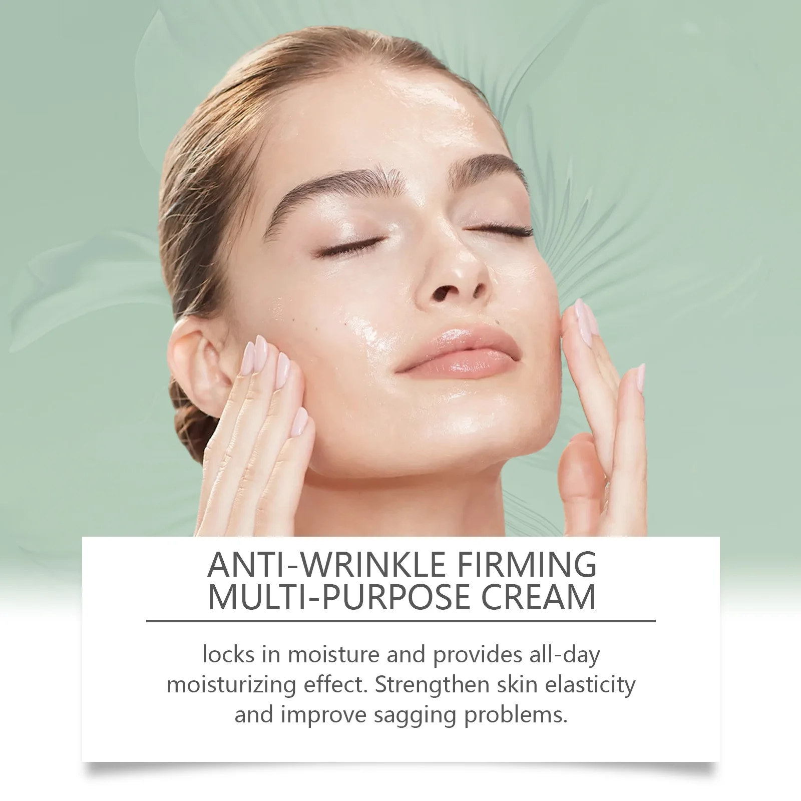 Wholesale whitening Anti Wrinkle instant Moisturizing vitamin B5 Face Cream Gently Brightens Skin Moisturizing and Firming Cream