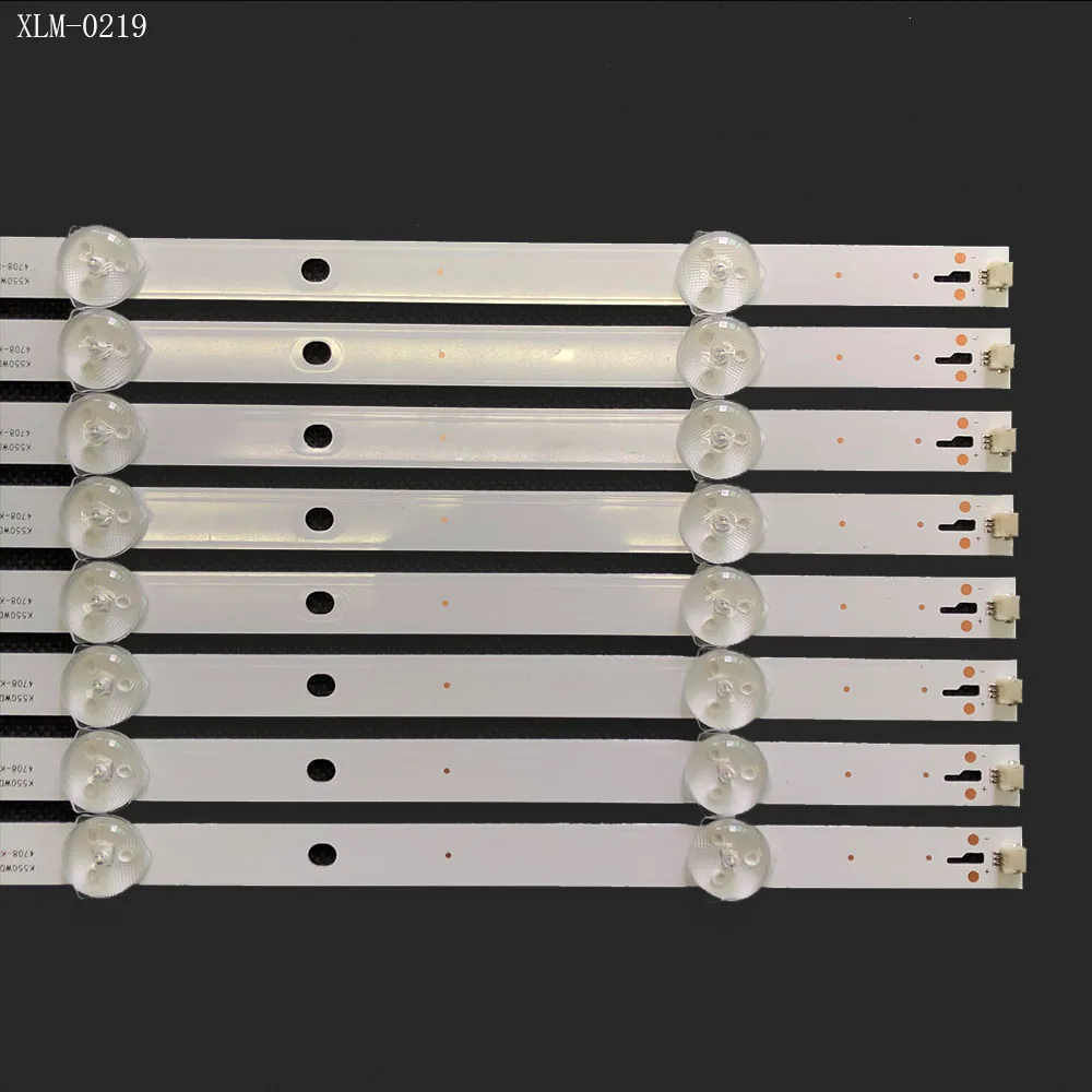Горячая Распродажа Алюминиевые 5 светодиодов для PHI LIPS55 K550WDC1 A1 4708-K55WDC-A2113 сменный комплект светодиодного освещения телевизора светодиодная лента подсветки
