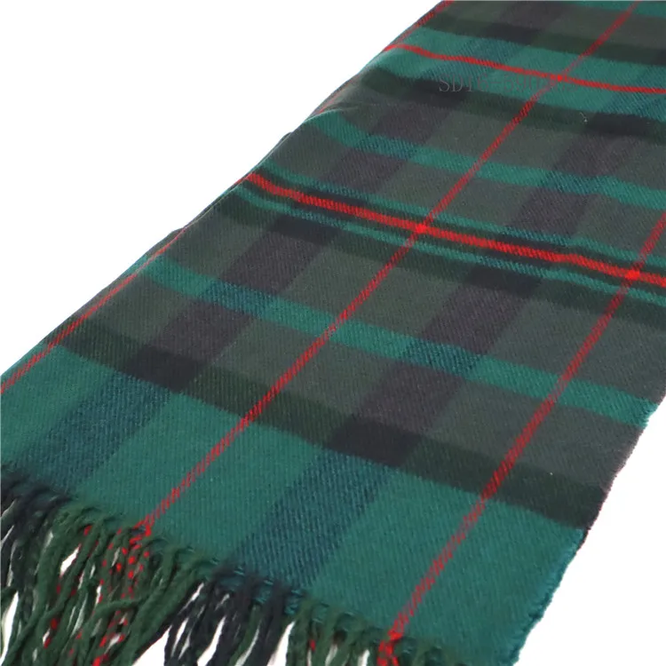 fine acrylic scarf for men high quality Fashion Winter shawl