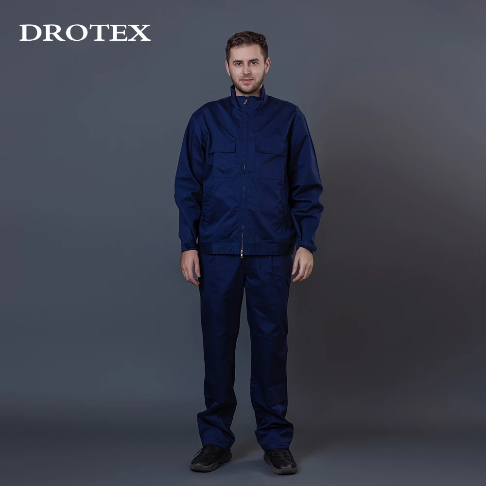Uniform Oil&gas Shirts Pants Coverall Suits Workwear Fire Resistant Work Suits For Men
