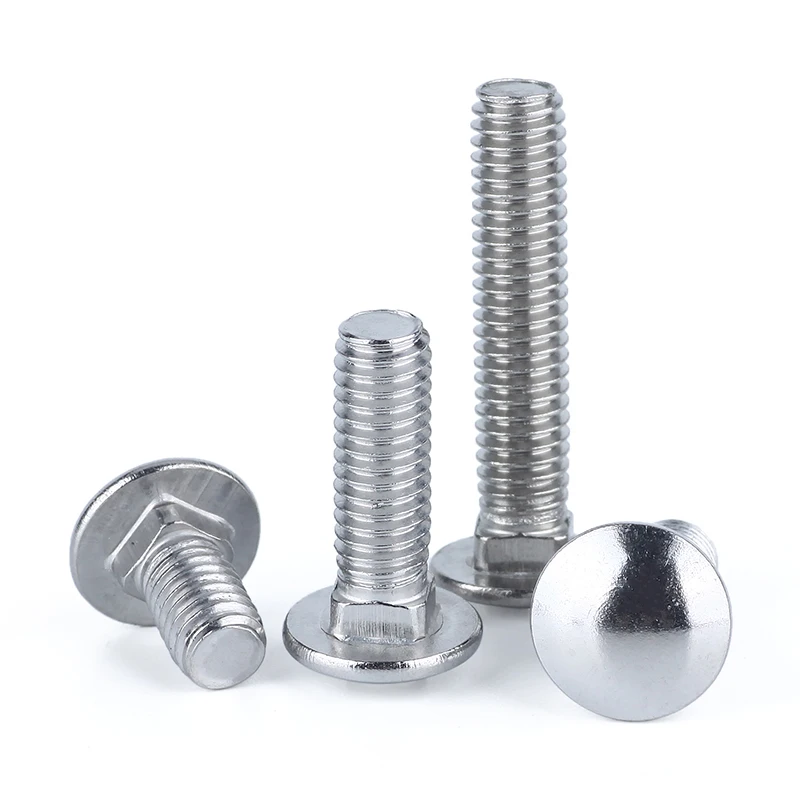 Furniture Hardware DIN603 Cup Head Brass Carriage Bolts: Available in Sizes M15, M20, M25