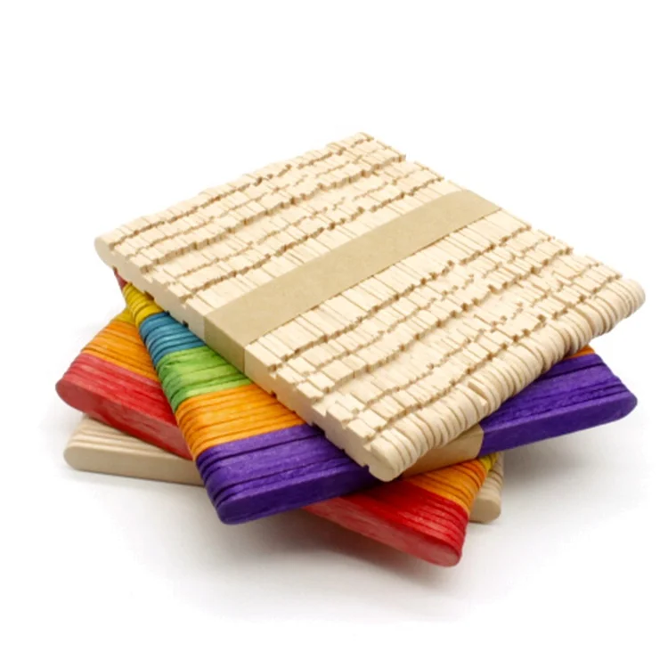 Good Price Manufacturer Eco Friendly Natural Tongue Depressor Wooden Ice Cream Stick