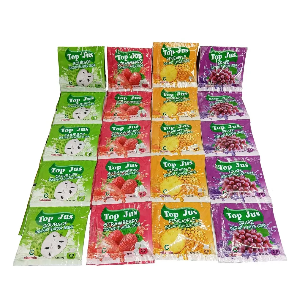 10g for 2liters soursop tamarind fruit banana instant flavored drink powder