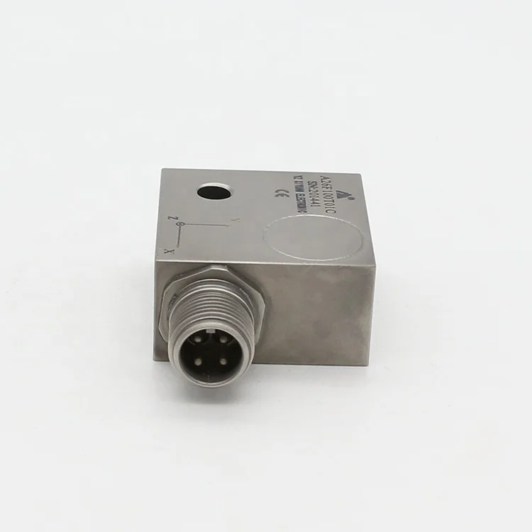 Three-dimensional Output Triaxial Accelerometer A26F100T01C Industrial IEPE Vibration Acceleration Sensor