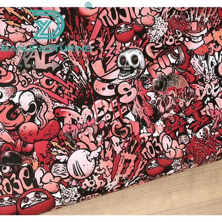 Граффити Stickerbomb Автомобиль Мотоцикл Скутер велосипед наклейка зеркало телефон ноутбук бомба пленка лист