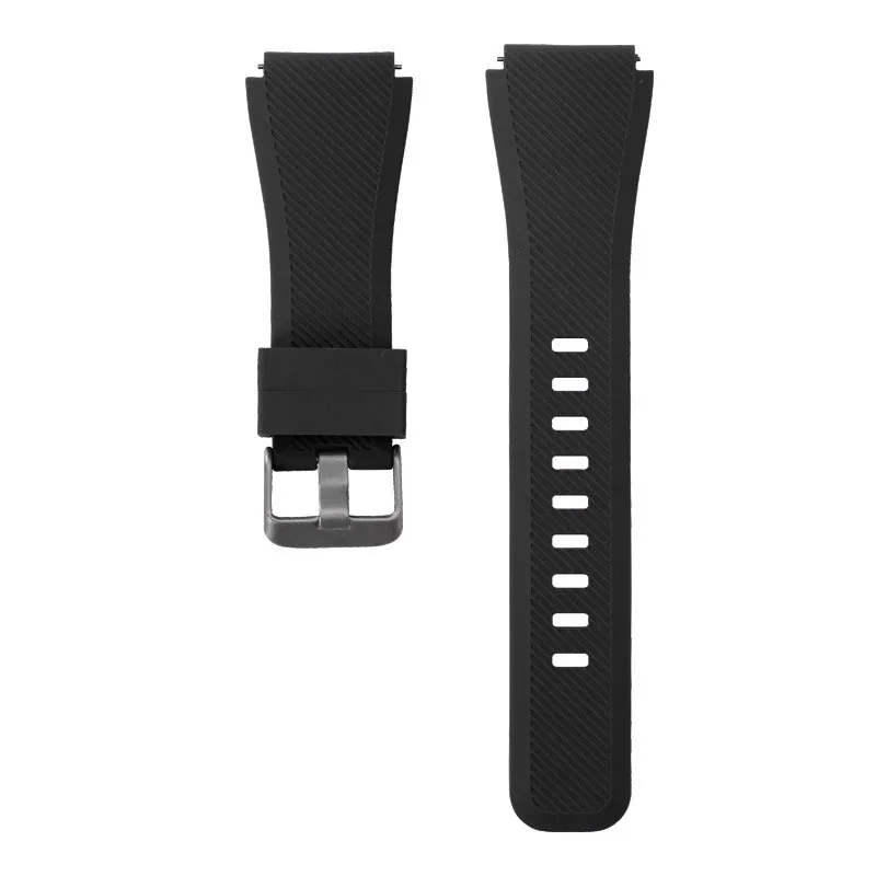 Браслет силиконовый 22 мм для Samsung Galaxy Watch 5 4 Классический 46 42 активный 2 Gear S3 браслет Huawei Gt2 Pro ремешок