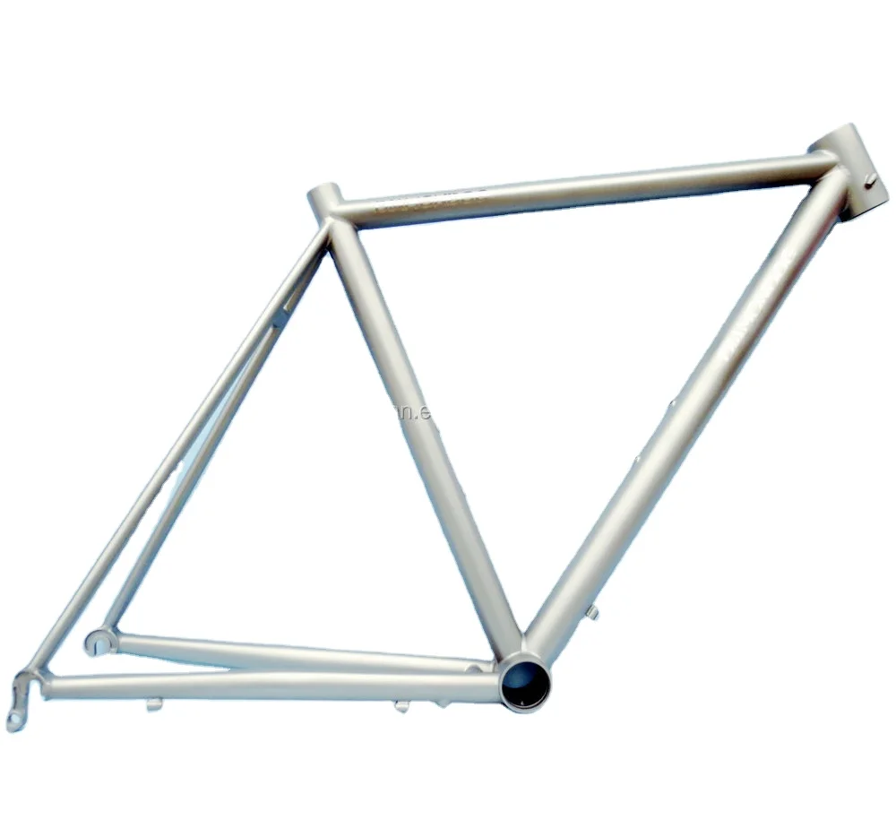 Hot and popular Titanium road bike frame 700C XT XTR 105 brake 22 speed with 53/39 or 52/36 crackset