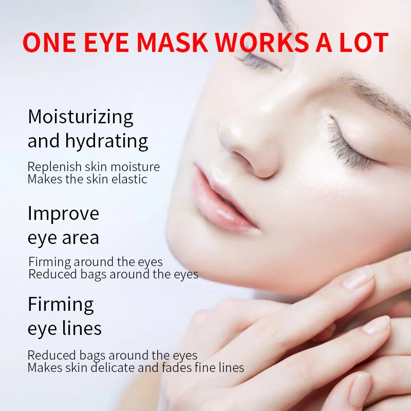 OEM ODM Manufacturer 24k Golden Under Eye Patches Wholesale Under Eye Patches Gold Private Label 24k Gold Under Eye Patch