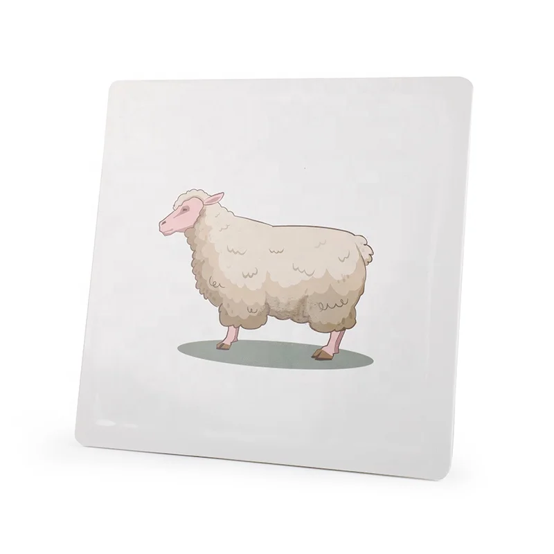 Sensory hand-feel Plates Sensory Equipment Plush Toys Animals Simulated Animal Fur Kids PVC Animals Toys