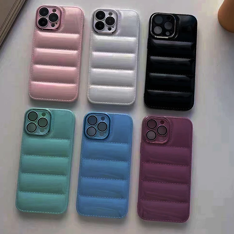 Mobile cover shell with electroplated glass lens protector phone cases for iphone 13 pro max 12 mini