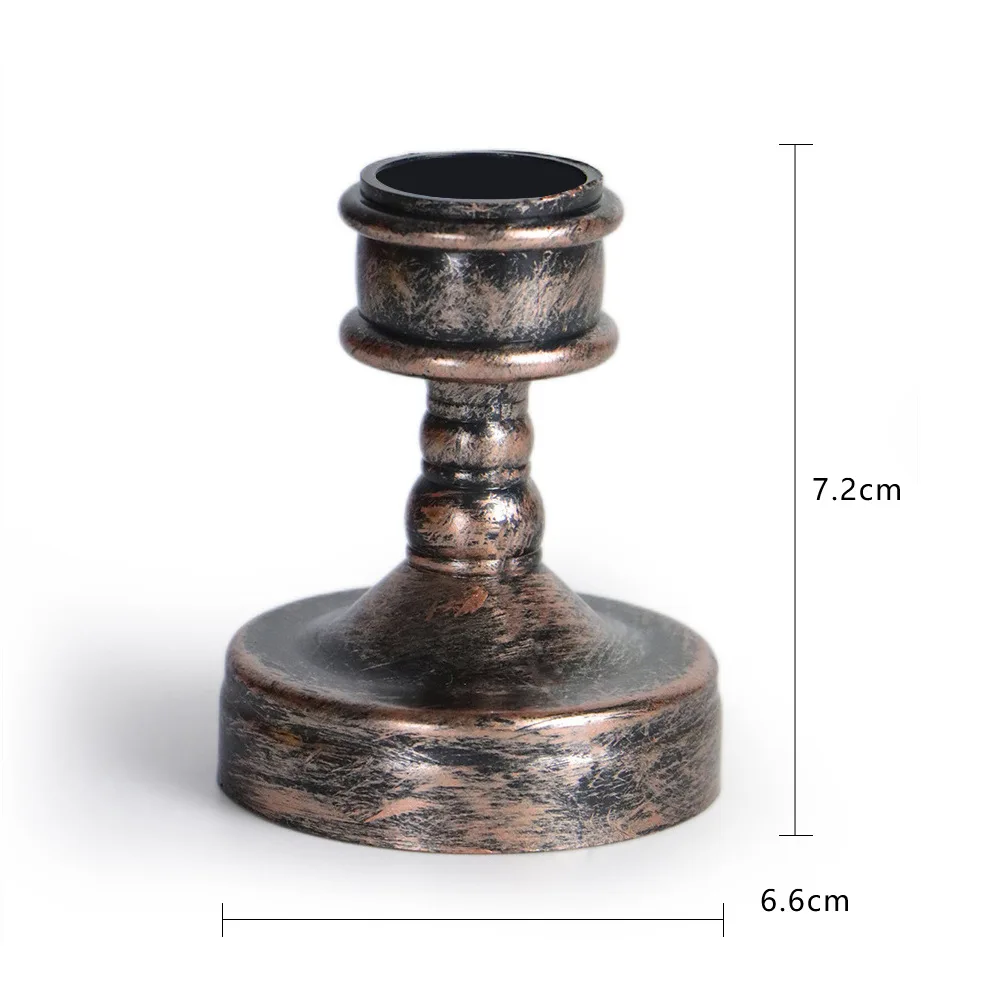 Candle Holder Decorative Candlesticks Gold Table European Modern Taper Candle Wedding Home Decoration Nordic Home Decor 1 Color