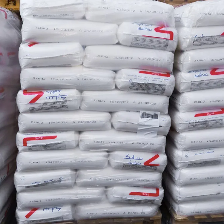 Hot selling high gloss film grade SABIC LLDPE 218WJ plastic granules for food packaging plastic bags