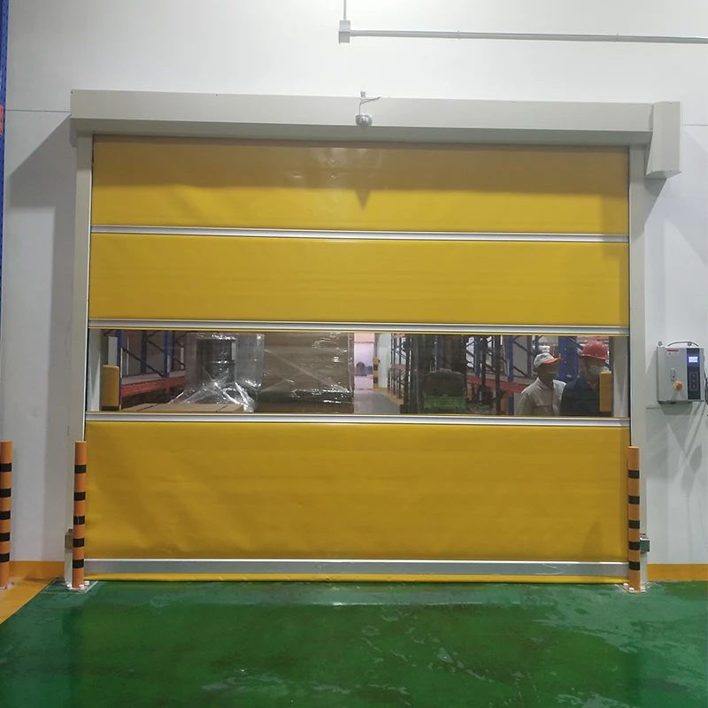 automatic Roller Shutter Door Sound Proof High Speed Rolling Shutter Door/Pvc Rapid Roller Door