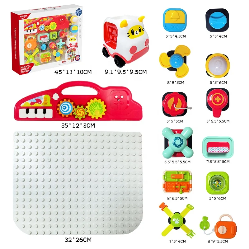 1 Year Old Baby Toy Musical Baby Electronic Educational Learning Electronic Busy Board Pour Enfants