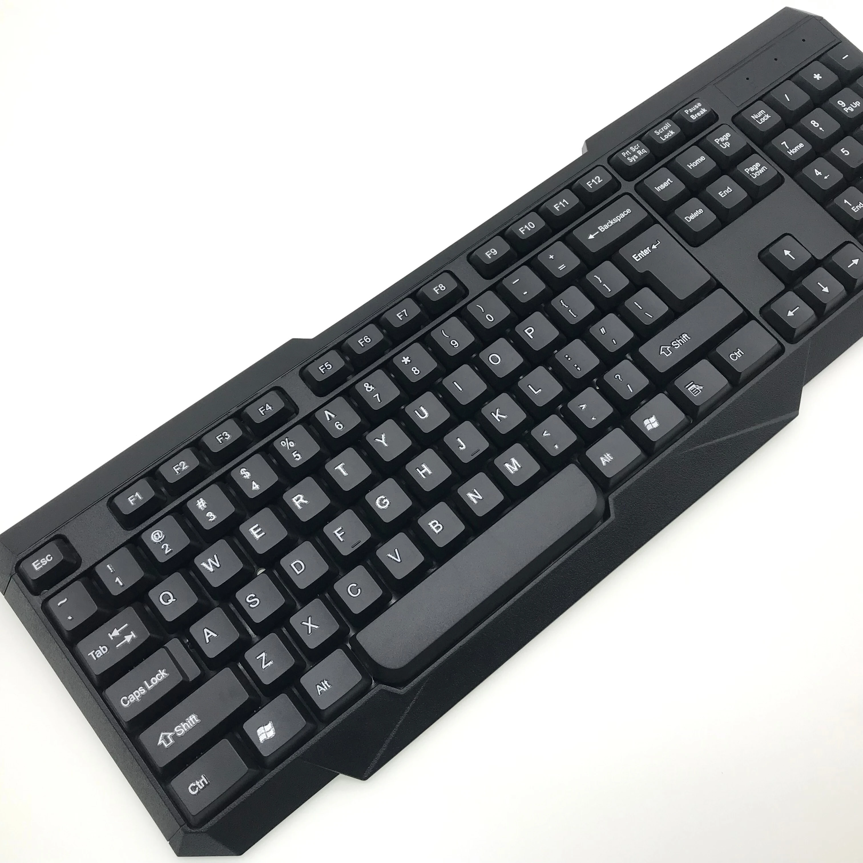 
 107 keys thai spanish russian arabic OEM layout 2.4G desktop computer wireless keyboard  