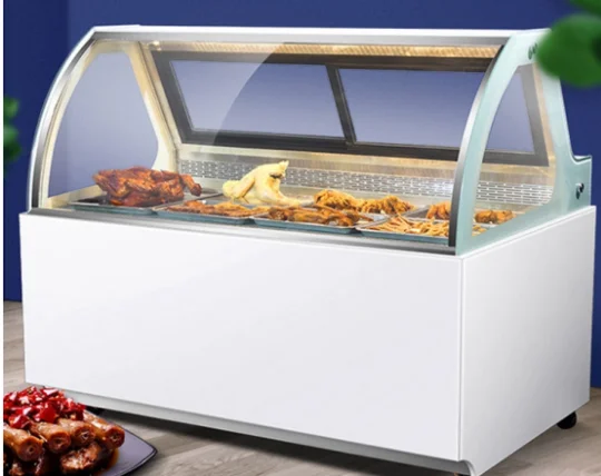 Прилавок для супермаркета коммерческий Deli охладитель рыбного мяса открытый холодильник витрина