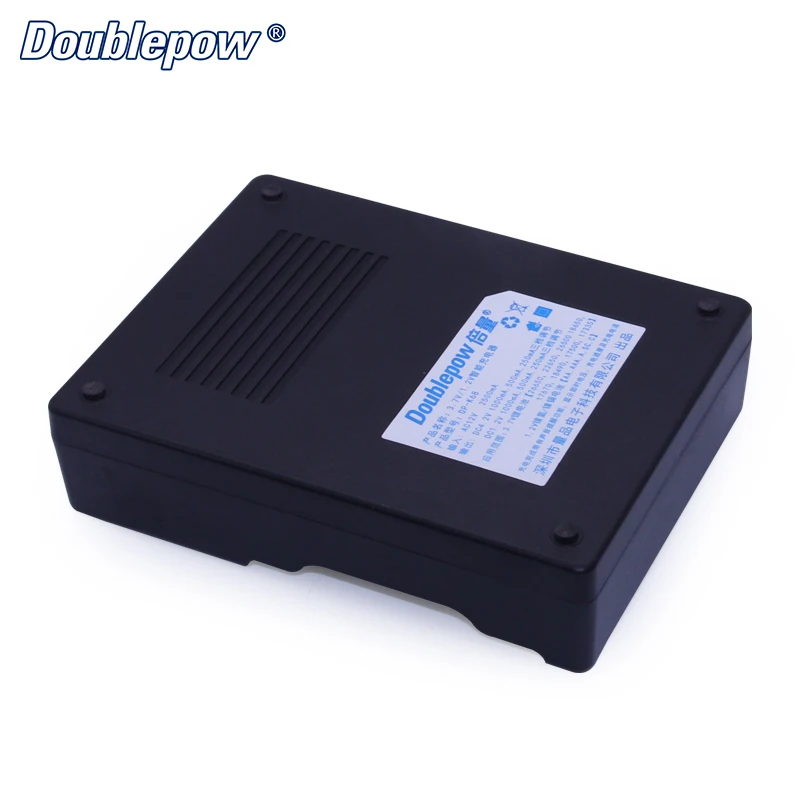 Doublepow K68 3.7V Multi-Function Battery Charger with LCD Display for 12V AAA and 18650/26650 Charging