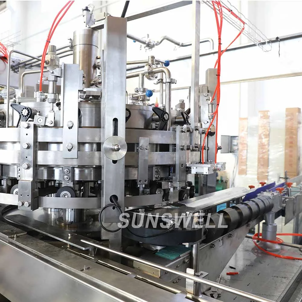 Automatic Pet Aluminum Can Filling Production Brewery Beer Canning Line
