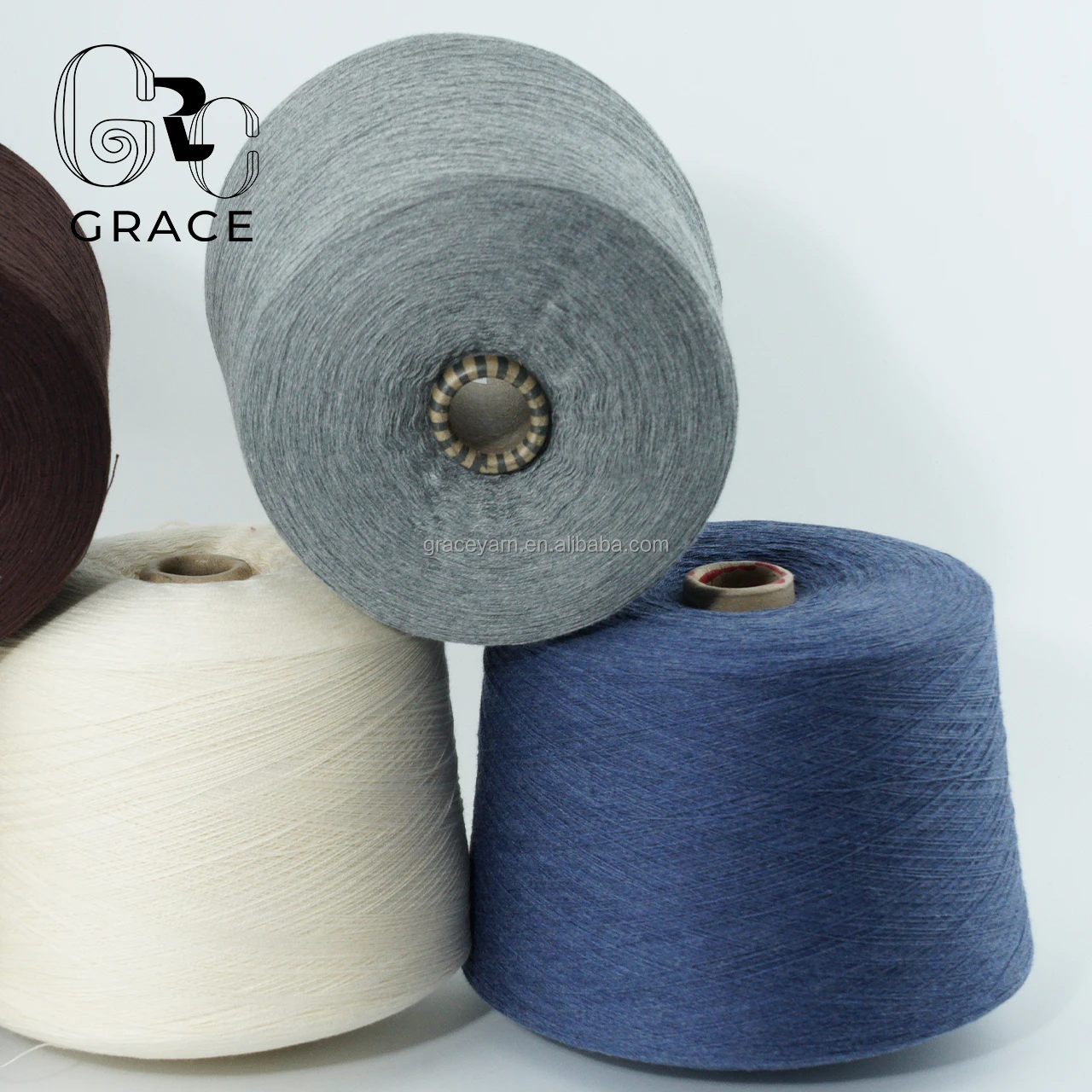 Merino шерстяная пряжа конус 28 нм 2-слойная окрашенная супер мягкая новозеландская хлопчатобумажная