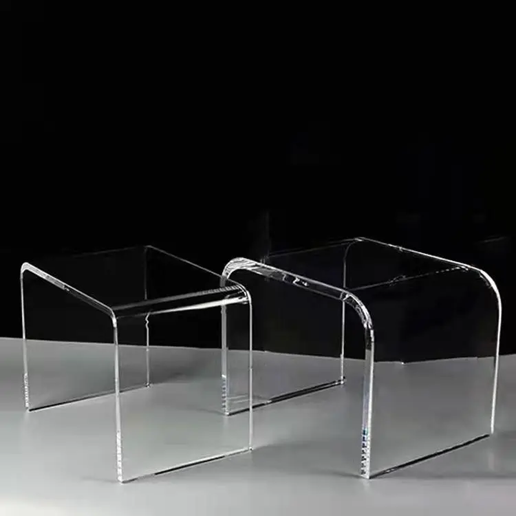 Black acrylic bathroom shower vanity chair bathroom stool