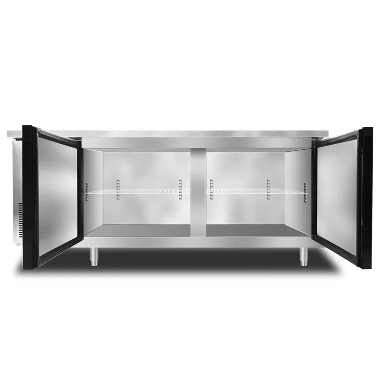 Conventional Straight-cold Stainless Steel Undercounter Chiller Under-counter Refrigerator