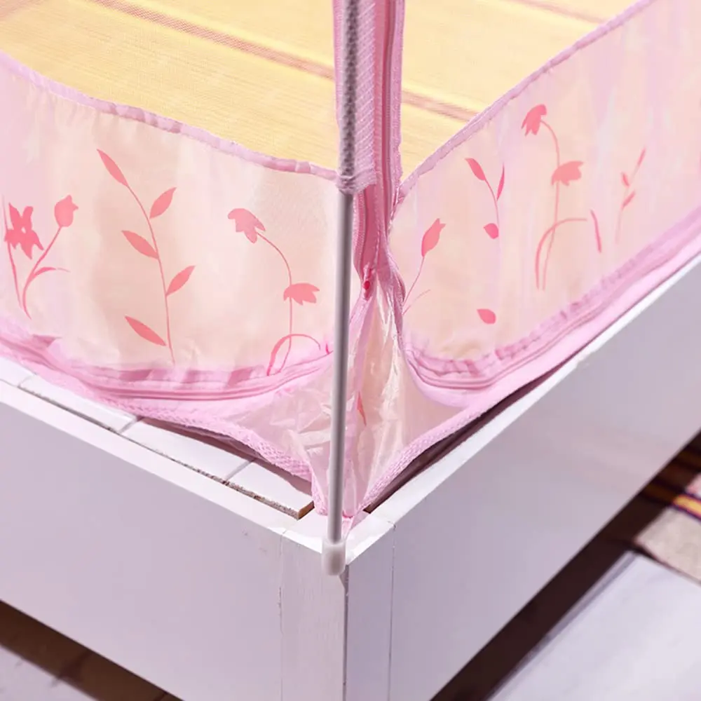 Valuable Bed Canopy Curtains Mosquito Net Tent for Bed with Canopy Frame Mosquito Netting with Net Bottom