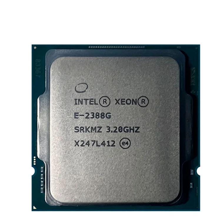 Процессор Intel Xeon E-2388G (16 м кэш, 3,20 ГГц) FC-LGA14A CM8070804494617 SRKMZ CPU E-2388G настольного компьютера Intel Core INT Sealed