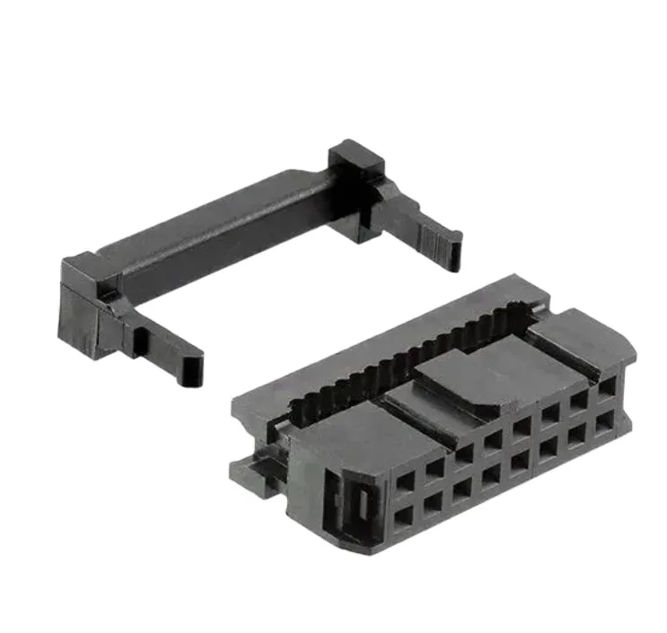 
1.27mm 2.0mm 2.54mm idc socket connectors with flat cable wire IDC socket 8 10 12 14 20 34 40 50 pin IDC connector 
