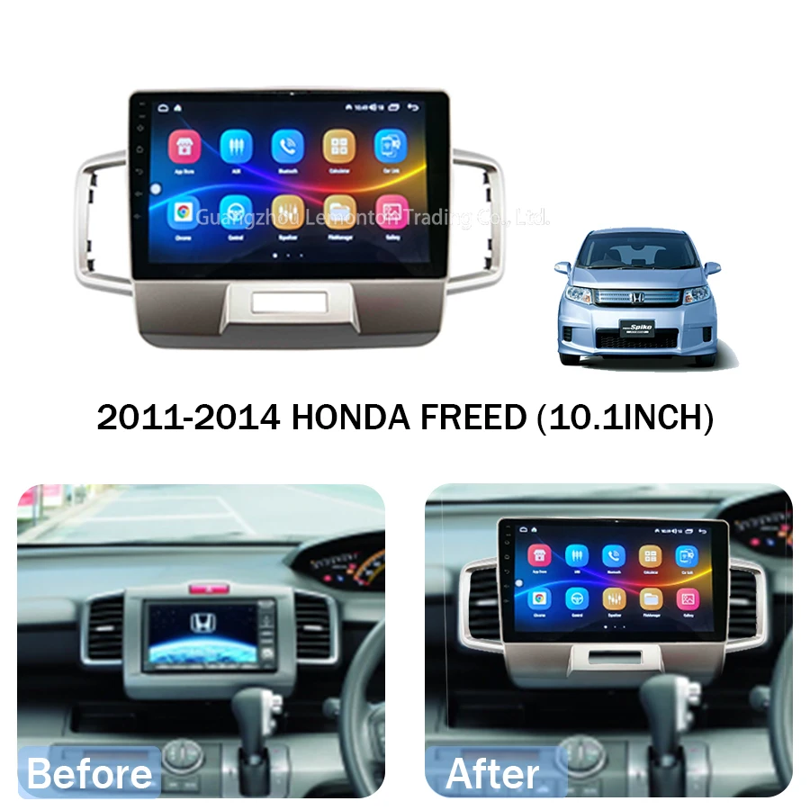 Автомобильный dvd-плеер на Android с gps-навигацией для HONDA freed 2011-2014