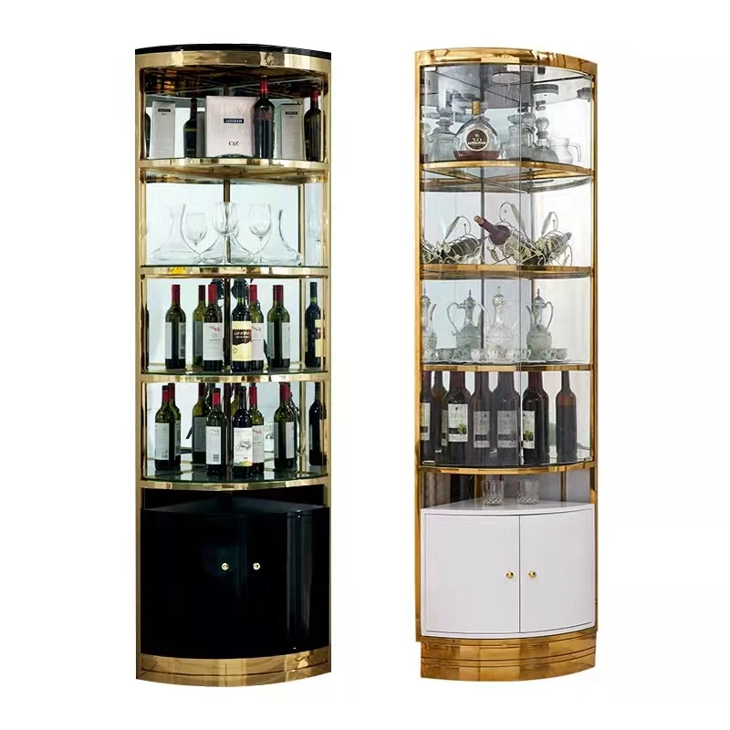 European Style Home Drinks Wine Cabinet Sitting Room Furniture Cabinets Showcases For Home