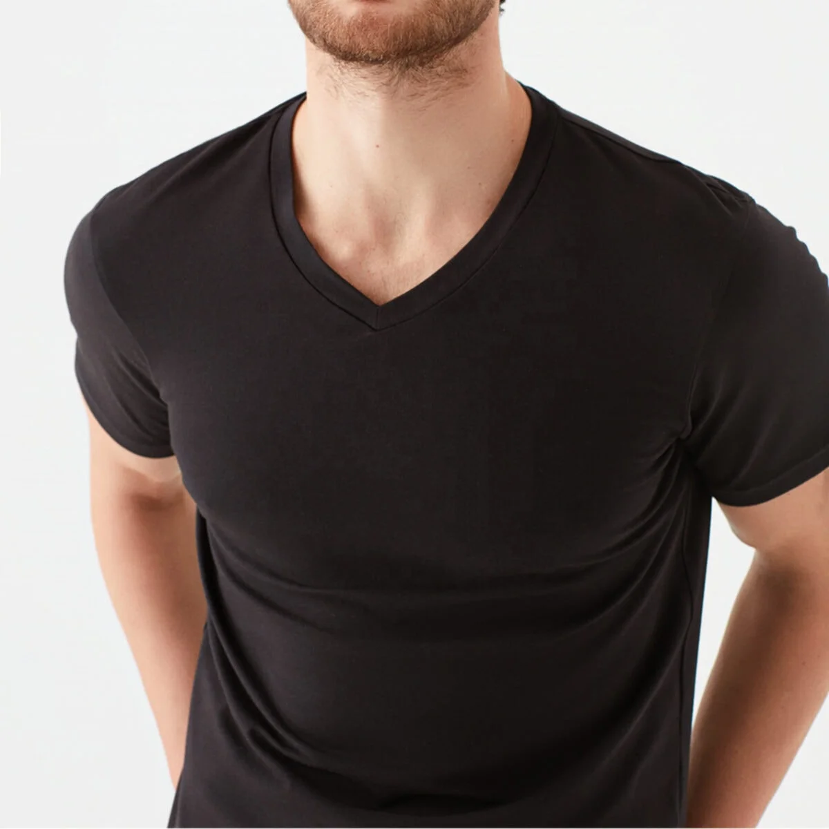 Wholesale blank t shirt for men 2021 in black custom printing cheap t-shirt Cheaper rates with premium quality