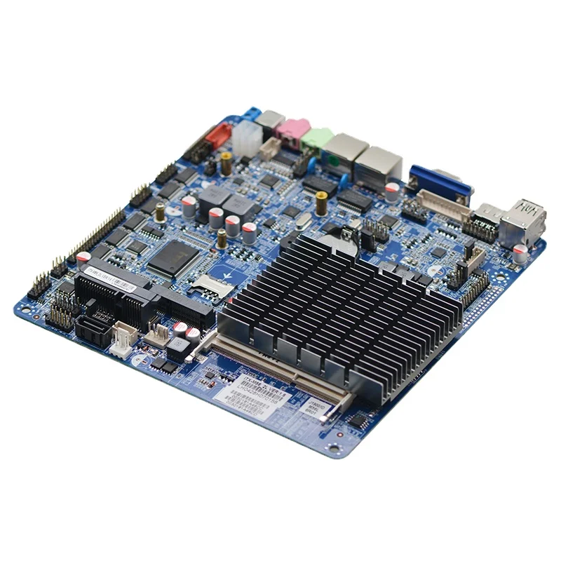 ITX-M56_2L  InteI J1900 quad core processor X86 2 LAN LVDS VGA H-DMI Thin Itx motherboard desktop thin client board