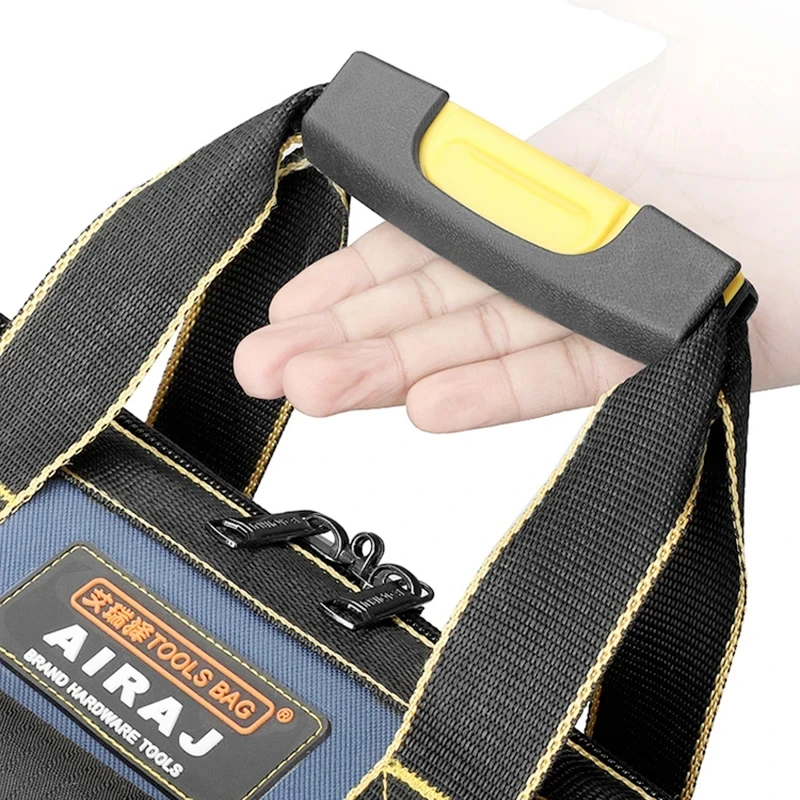 Multi-Function Tool Bag 1680D Oxford Cloth Electrician Bag Multi-Pocket Waterproof Anti-Fall Storage Bag W24-225