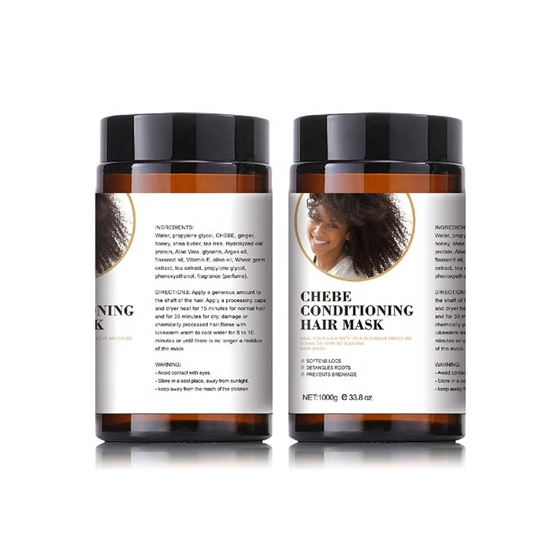 private label anti loss regrowth hair scalp care treatment products chebe hair butter mask