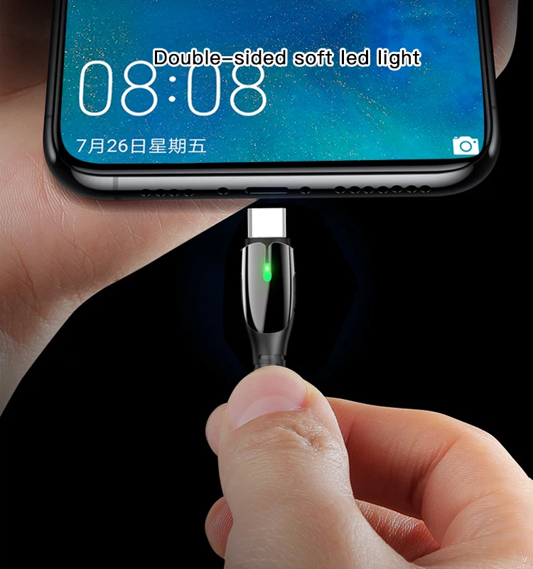 
Yesido Nylon Braided znic Alloy Plating Data Cable Line Wholesale Usb Charging Cable For Iphone 